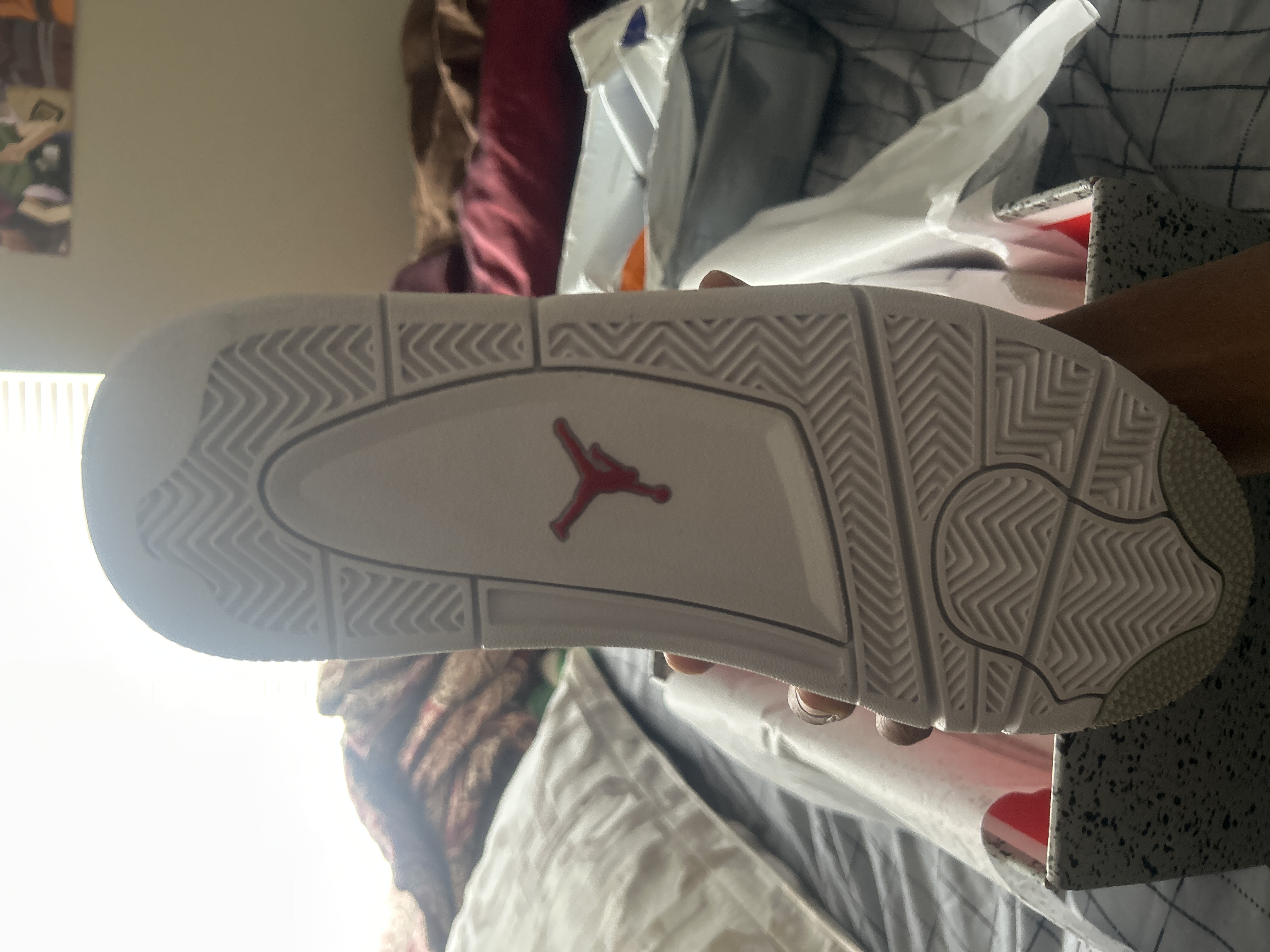  Pkgod Air Jordan 4 Retro White Oreo (2021)   review Donte Cummings 04