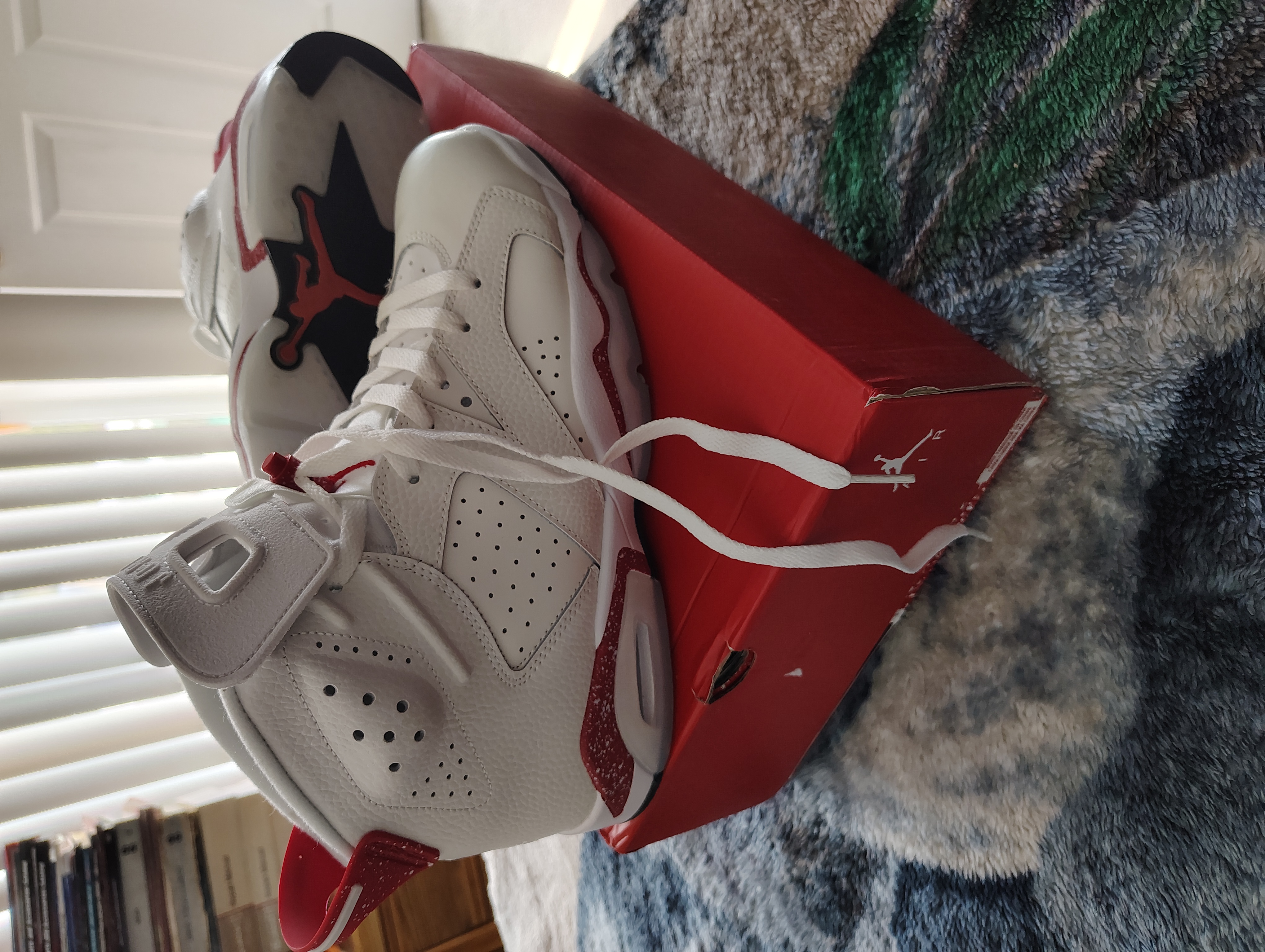 Pkgod Air Jordan 6 Red Oreo review Jefferson