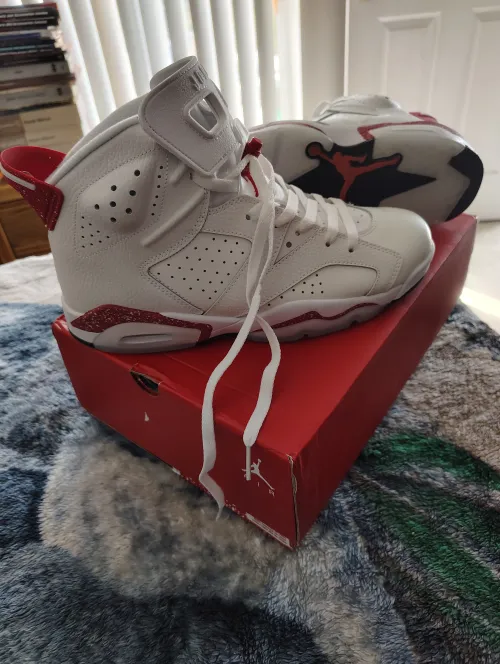 Pkgod Air Jordan 6 Red Oreo review 