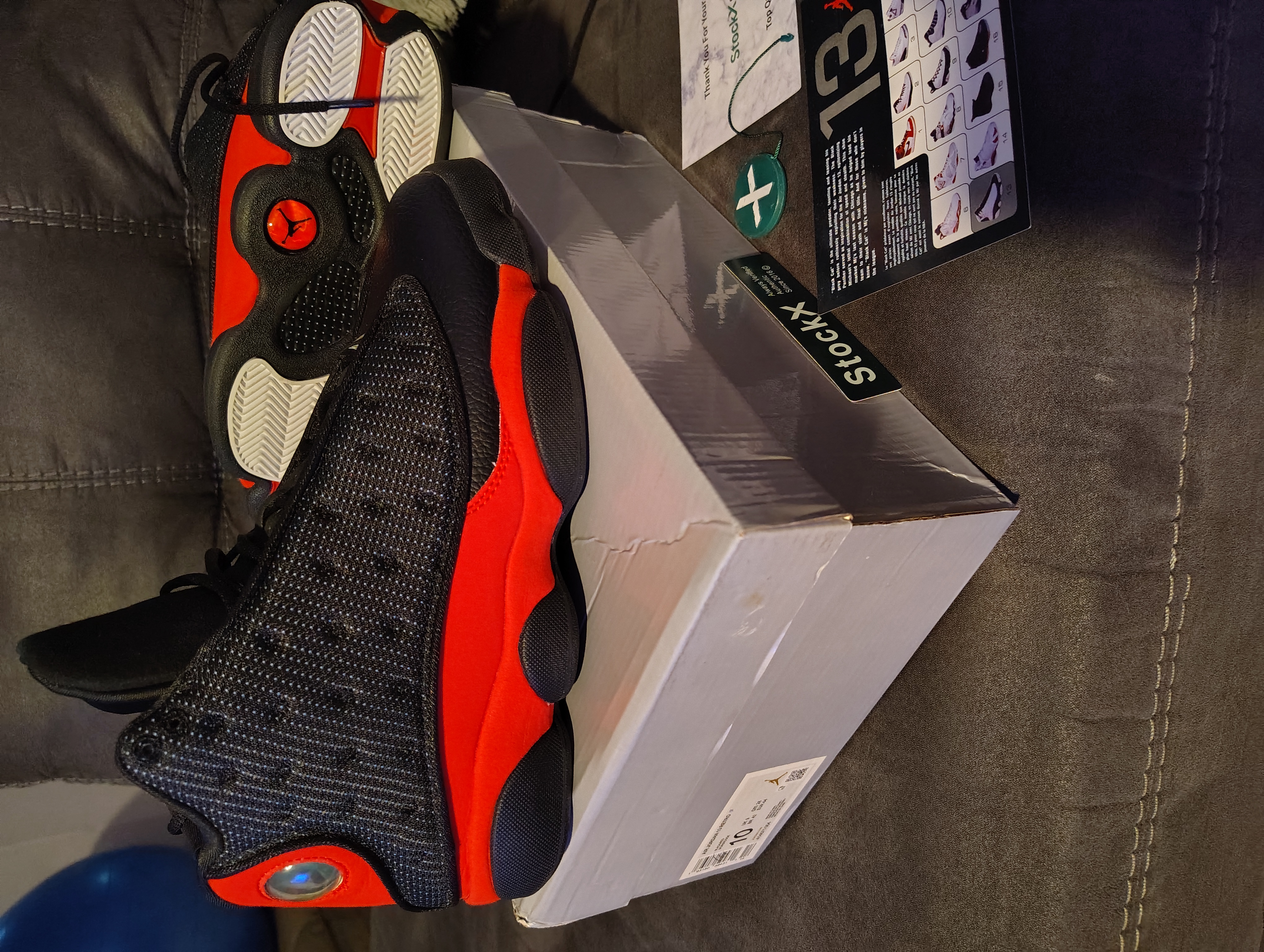 Pkgod Air Jordan Retro 13 Bred  review Jefferson