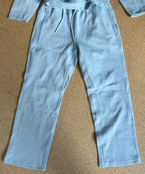 Nike x NOCTA Tech Fleece Hoodie & Joggers Set Cobalt Blue review 