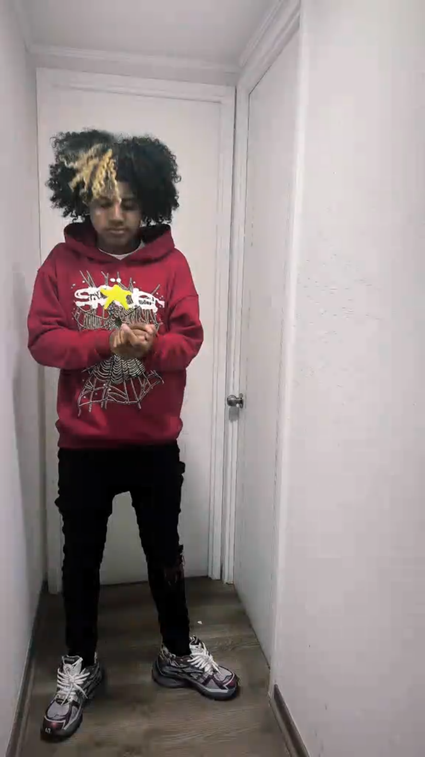 Sp5der P*nk Hoodie 'Pink' 2486-1SS210106PH-PINK review babyfrm 03
