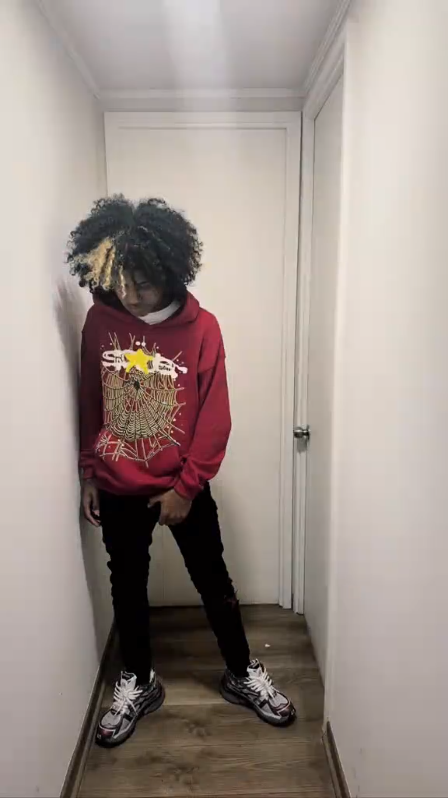 Sp5der P*nk Hoodie 'Pink' 2486-1SS210106PH-PINK review babyfrm 05