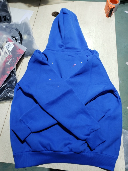 Sp5der Hoodie TC Blue review 