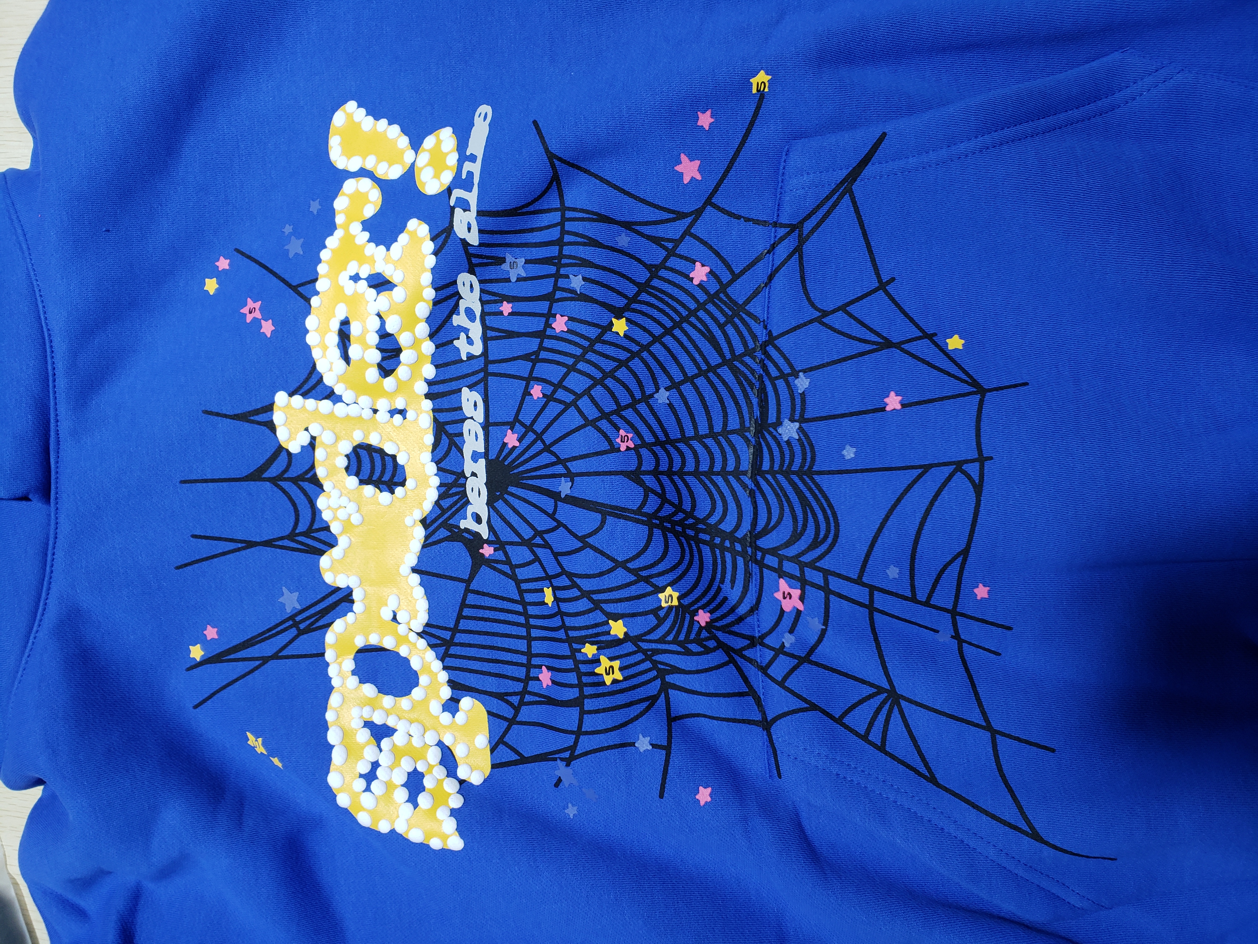 Sp5der Hoodie TC Blue review 1