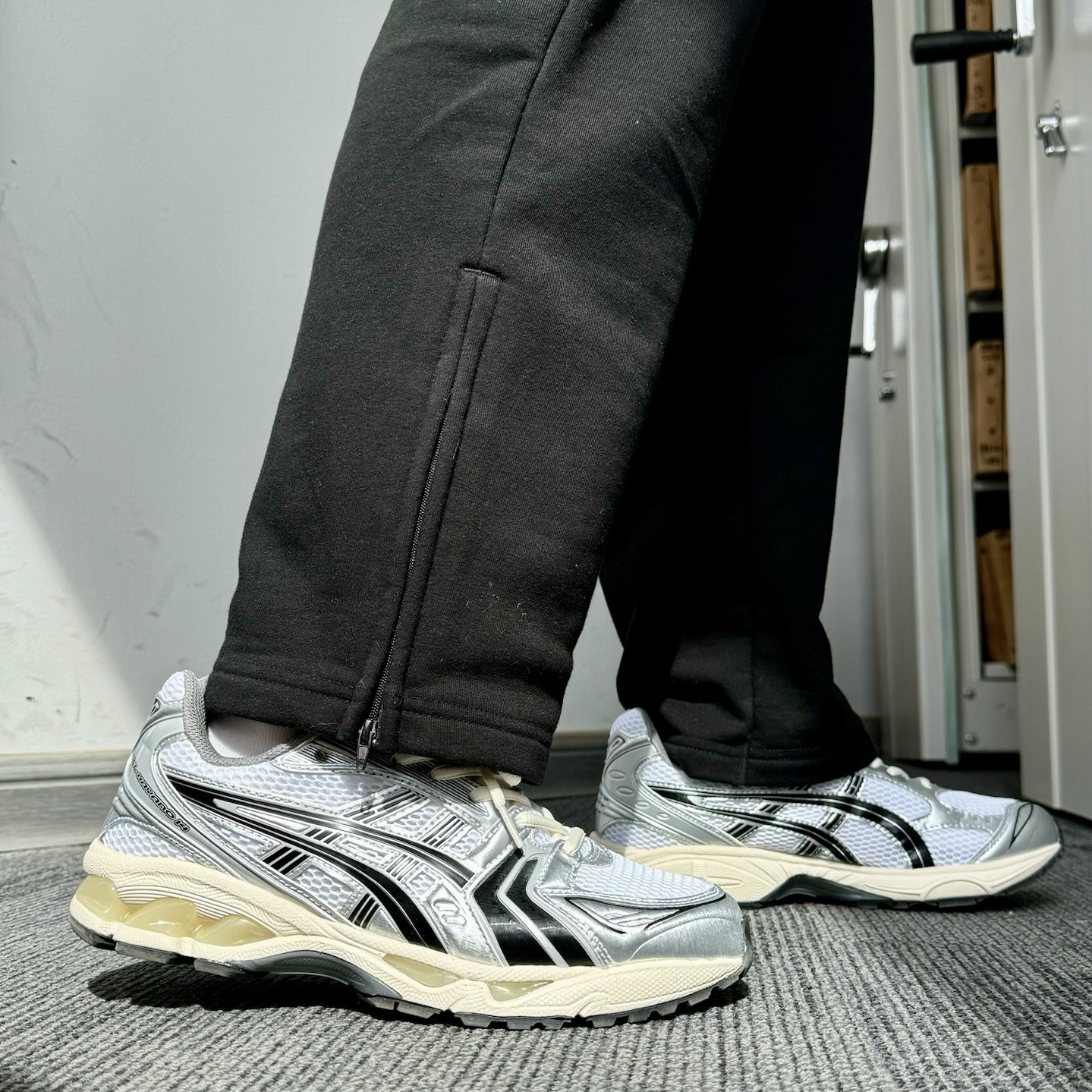    ASICS Gel-Kayano 14 JJJJound Silver Black 1201A457-101 review Tyler 01