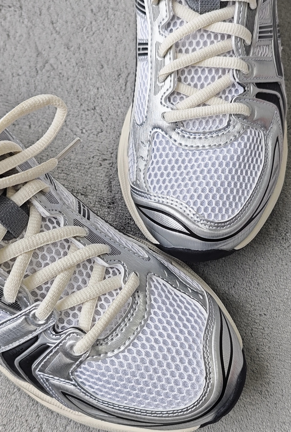    ASICS Gel-Kayano 14 JJJJound Silver Black 1201A457-101 review 1