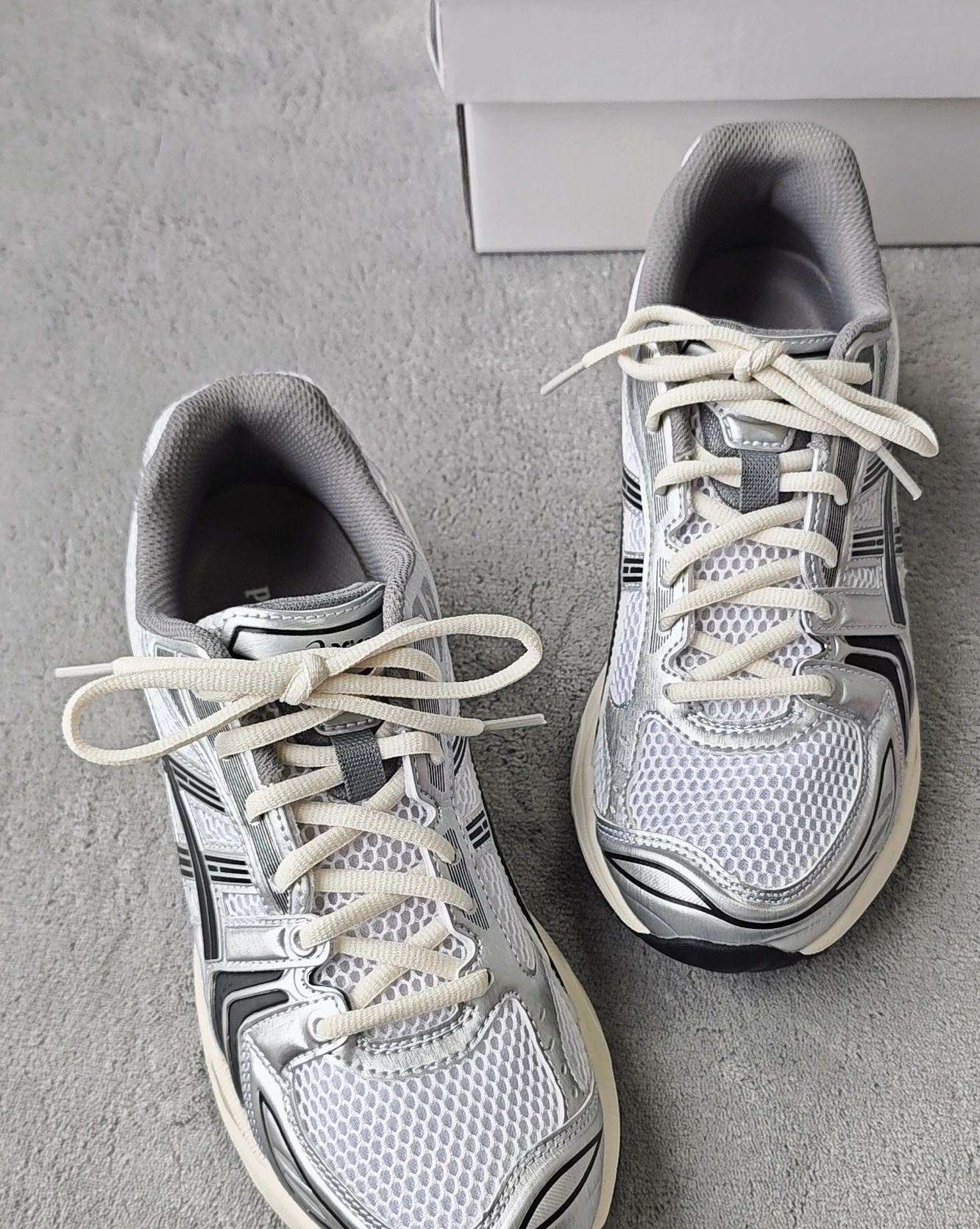    ASICS Gel-Kayano 14 JJJJound Silver Black 1201A457-101 review 2
