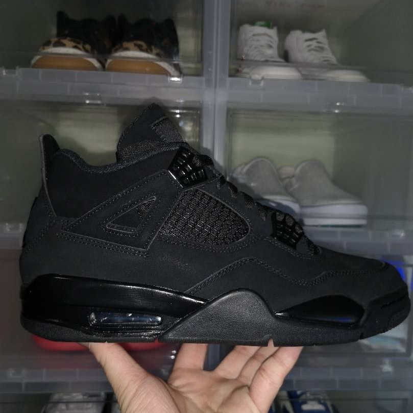 PKgod Air Jordan 4 Retro Black Cat CU1110-010 review 0