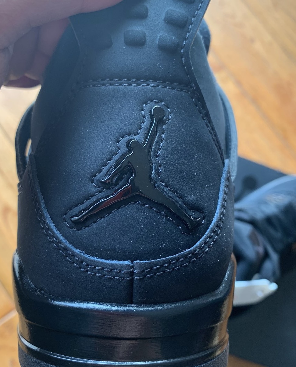 PKgod Air Jordan 4 Retro Black Cat CU1110-010 review 0