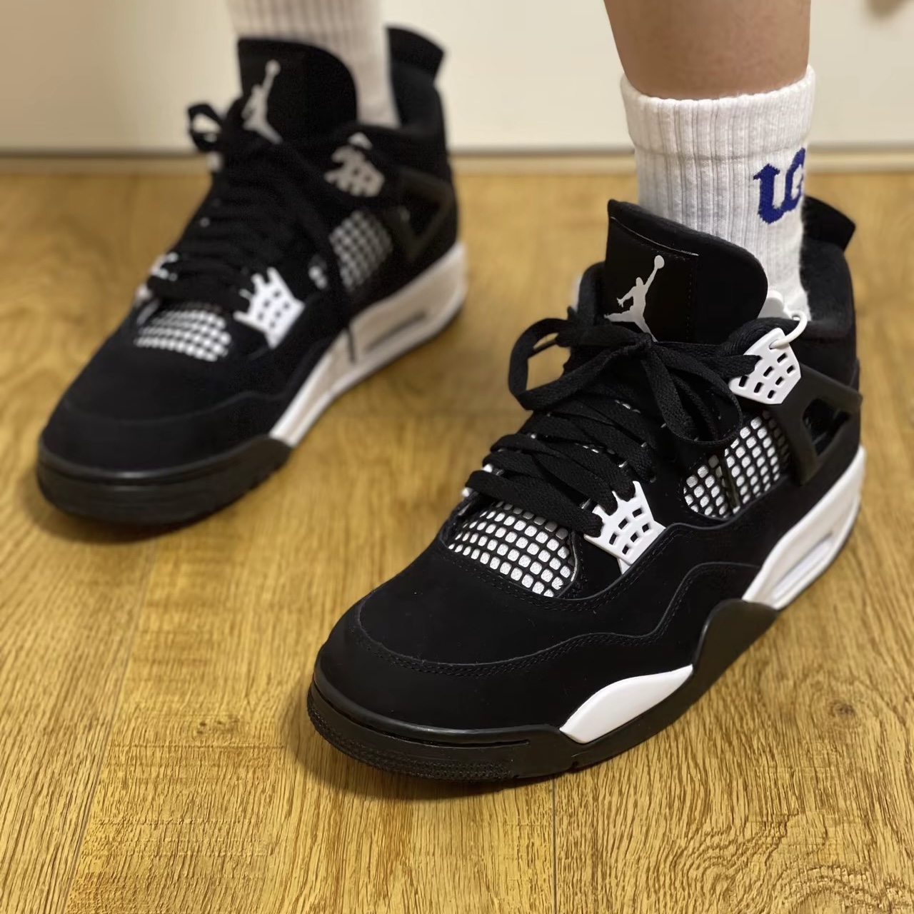    Pkgod  Air Jordan 4 Retro White Thunder FQ8138-001 review Joaquin 00