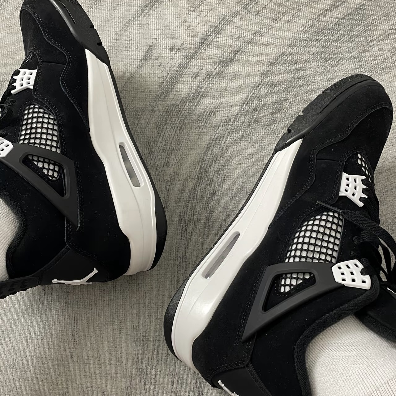    Pkgod  Air Jordan 4 Retro White Thunder FQ8138-001 review Makai