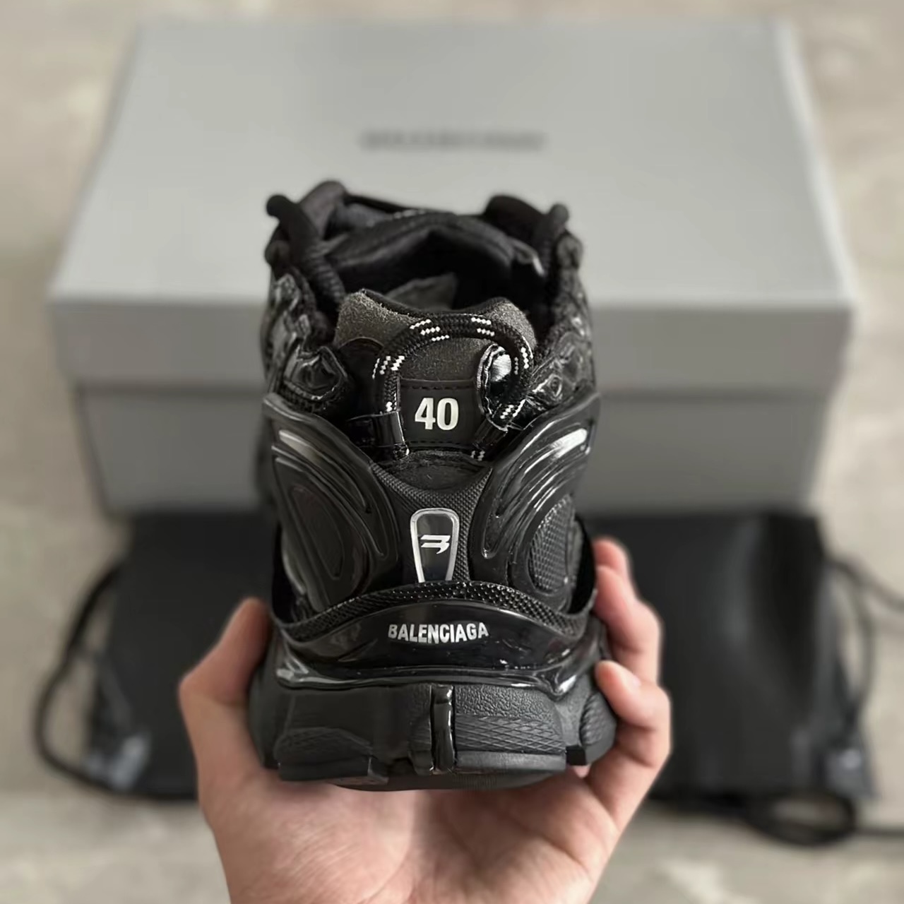 Balenciaga Runner Black review Deshawn 02