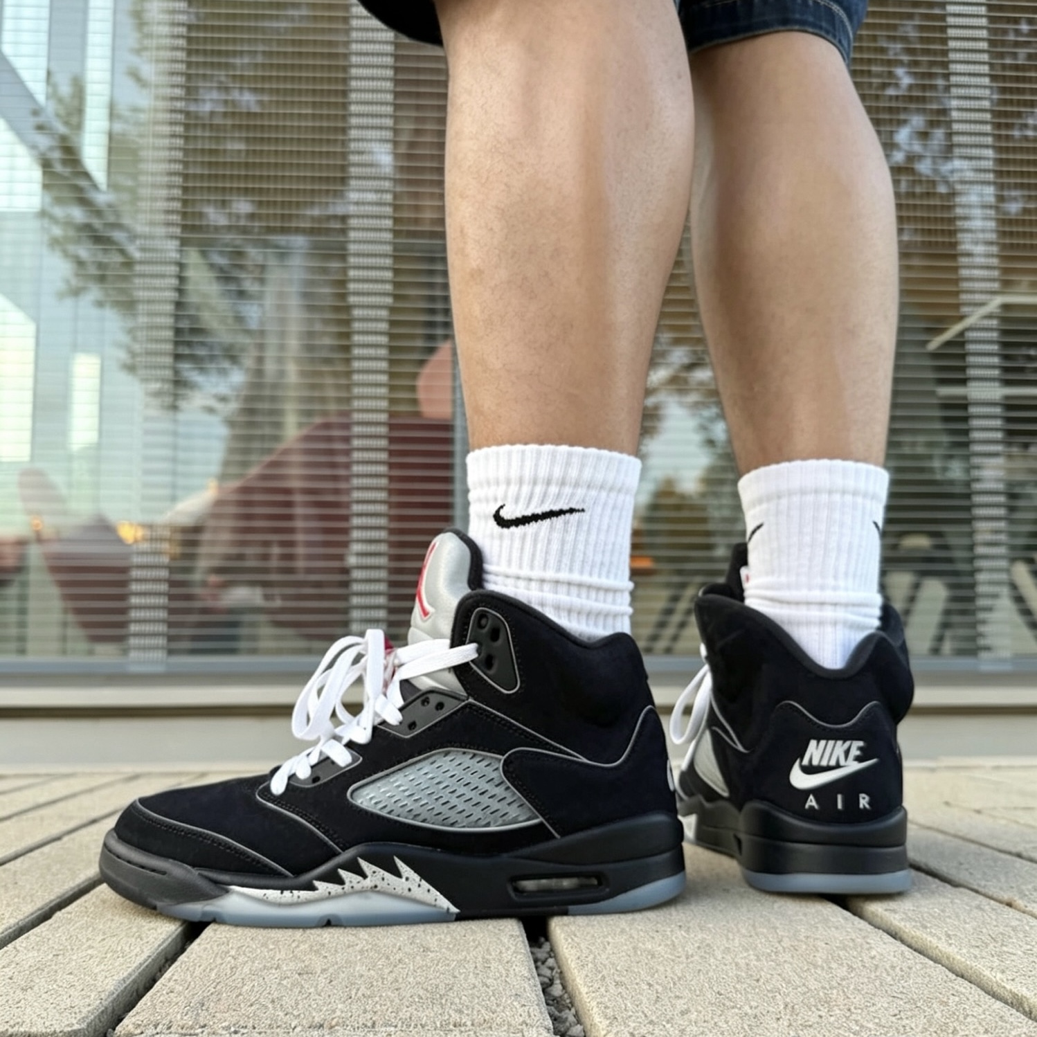 Pkgod Air Jordan 5 Retro Black Metallic (2016) 845035-003 review 0