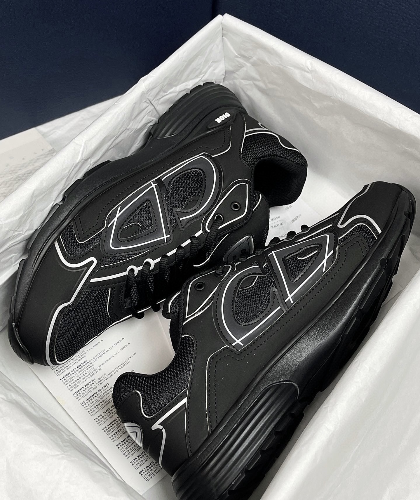 Dior B30 Triple Black 3SN279ZRF_H900（Reflection） review 0