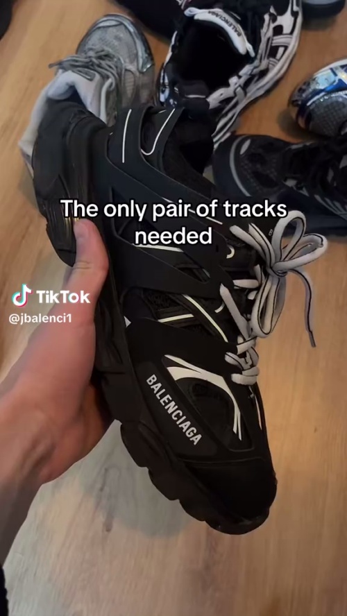 Pkgod Balenciaga Track Tess Black And White 542023 WIGBI 2045 review 