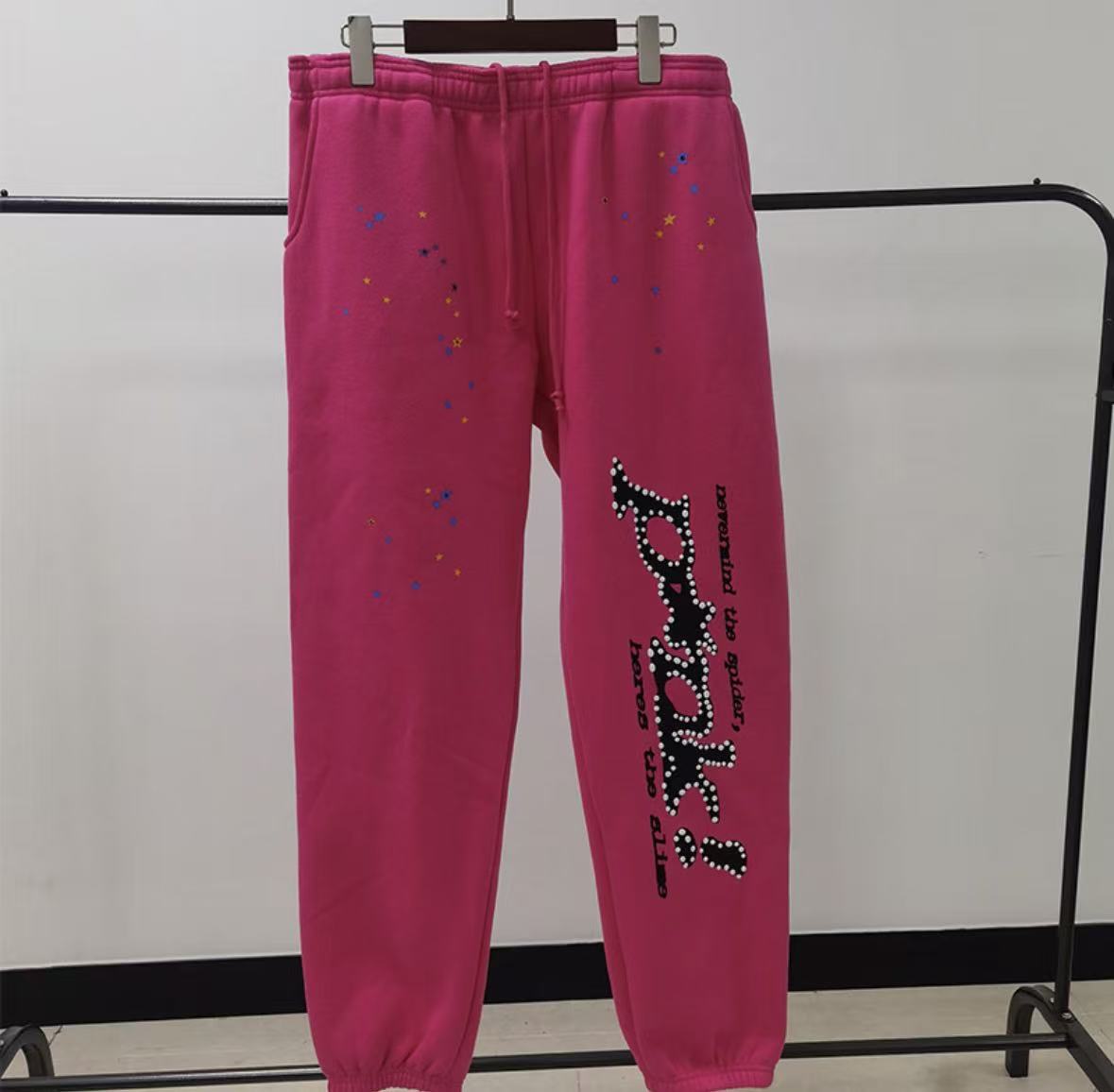     Sp5der Suit Pink  review 0