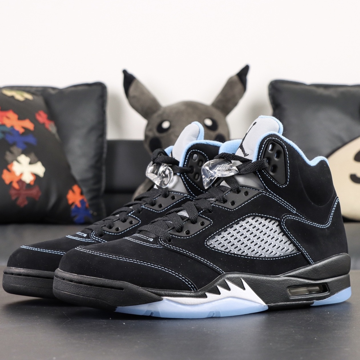 Pkgod Air Jordan 5 Retro Black University Blue 2026 DD0587-008  review 0