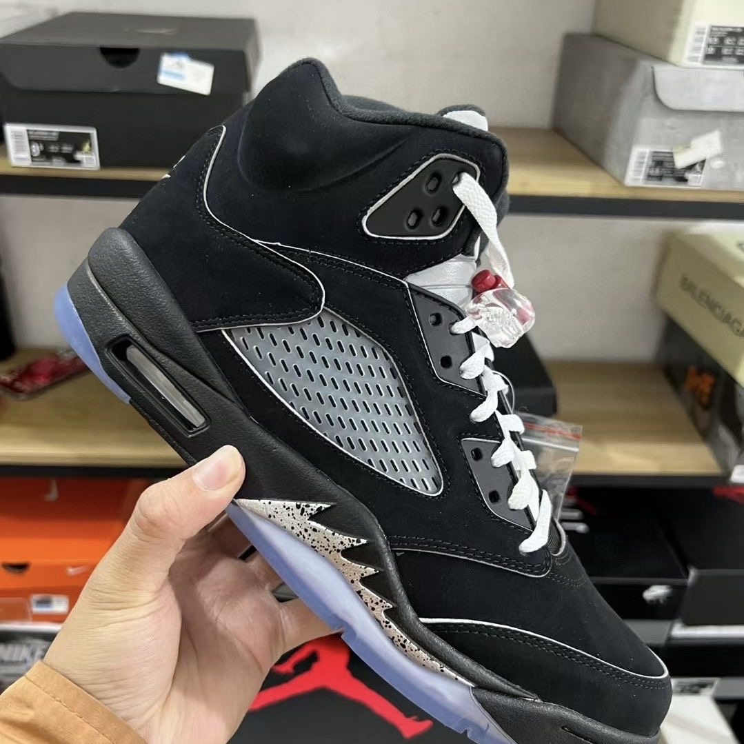 Pkgod Air Jordan 5 Retro Black Metallic (2016) 845035-003 review 1