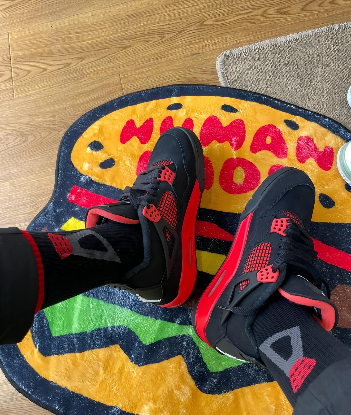 Best Deals🖤XP Jordan 4 Retro Red Thunder CT8527-016 review 0