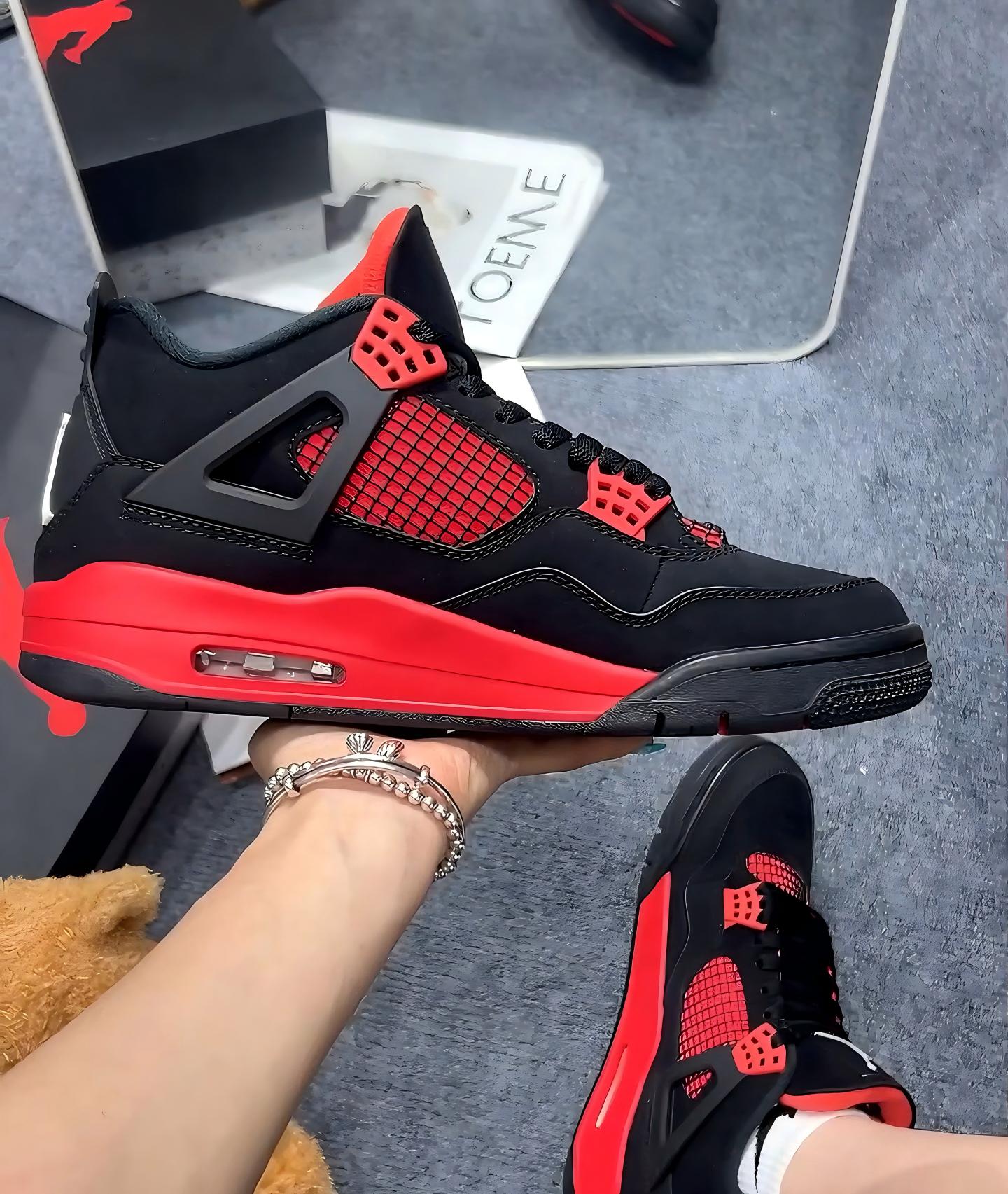 Best Deals🖤XP Jordan 4 Retro Red Thunder CT8527-016 review 0