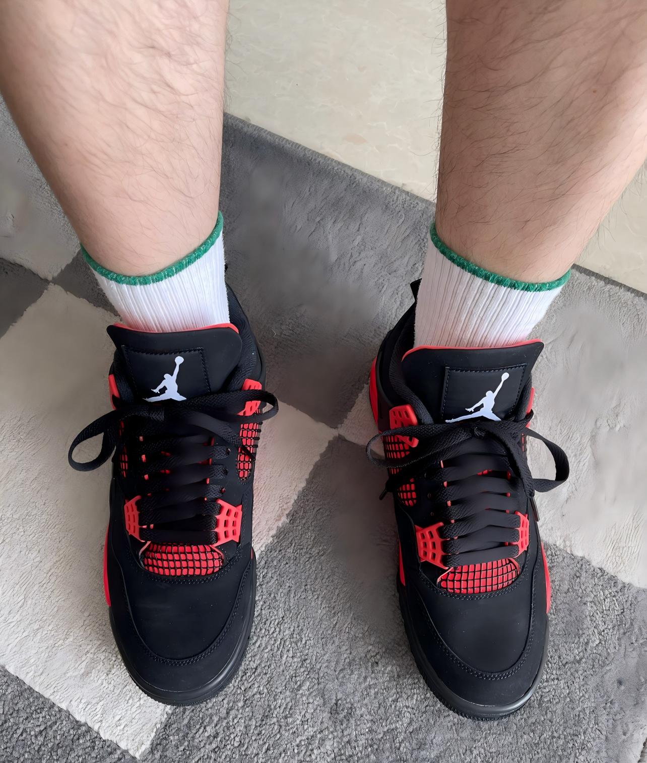 Best Deals🖤XP Jordan 4 Retro Red Thunder CT8527-016 review 0