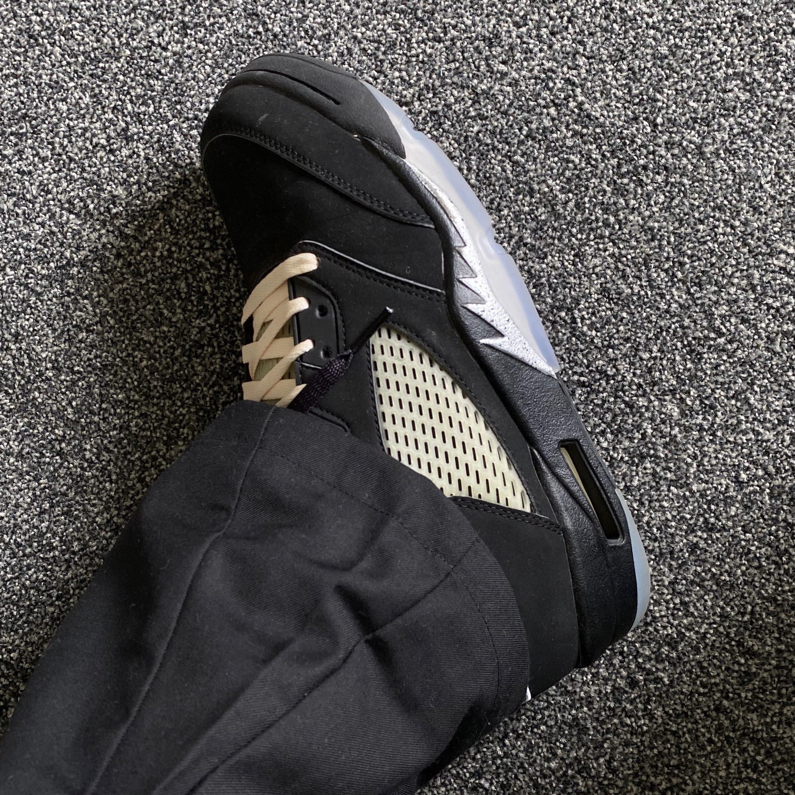 Pkgod Air Jordan 5 Retro Black Metallic (2016) 845035-003 review 0