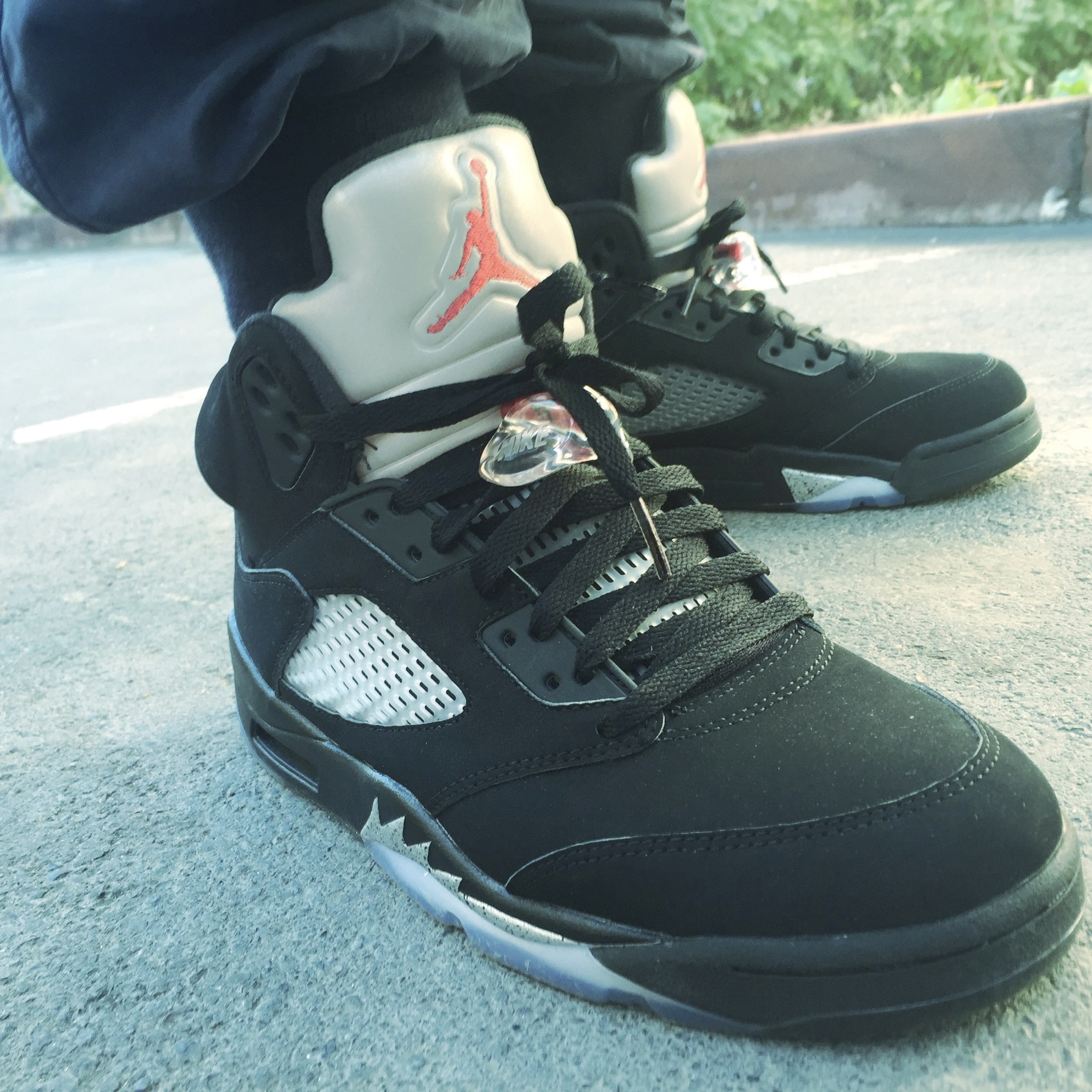 Pkgod Air Jordan 5 Retro Black Metallic (2016) 845035-003 review 0