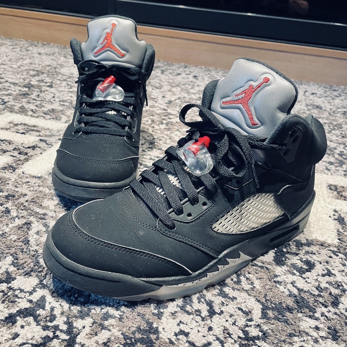 Pkgod Air Jordan 5 Retro Black Metallic (2016) 845035-003 review 0
