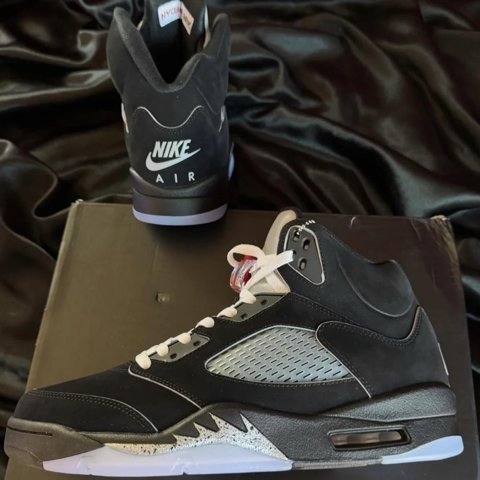 Pkgod Air Jordan 5 Retro Black Metallic (2016) 845035-003 review 0
