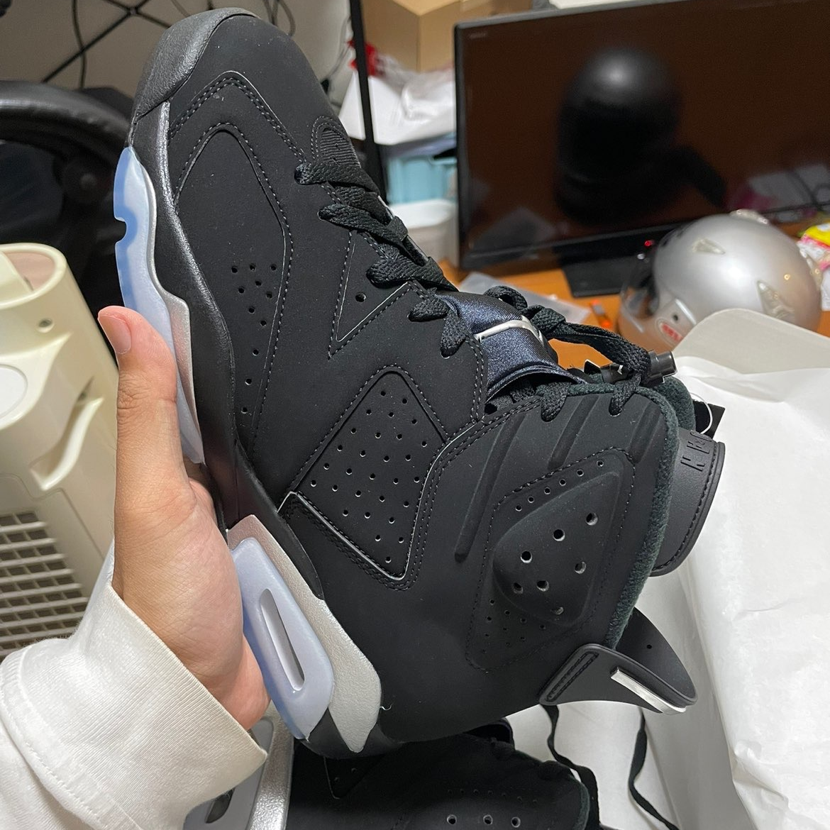 PKgod Air Jordan 6 Retro Metallic Silver DX2836-001 review Devin Carter