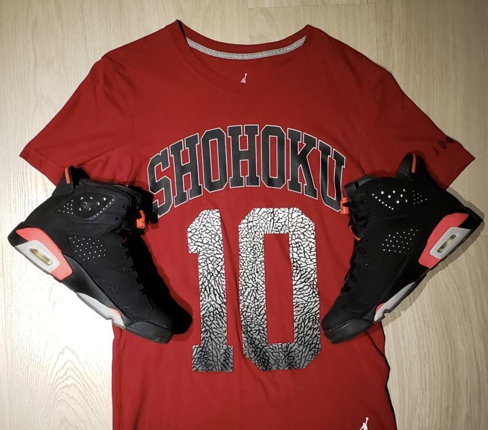 Pkgod Air Jordan 6 Retro Black Infrared 384664-060 review Devin Carter