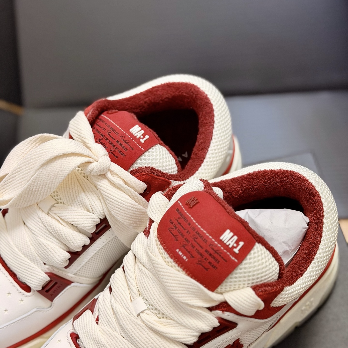 Pkgod AMIRI MA-1 White Red PS24MFS018 610 review Jaylen Carter
