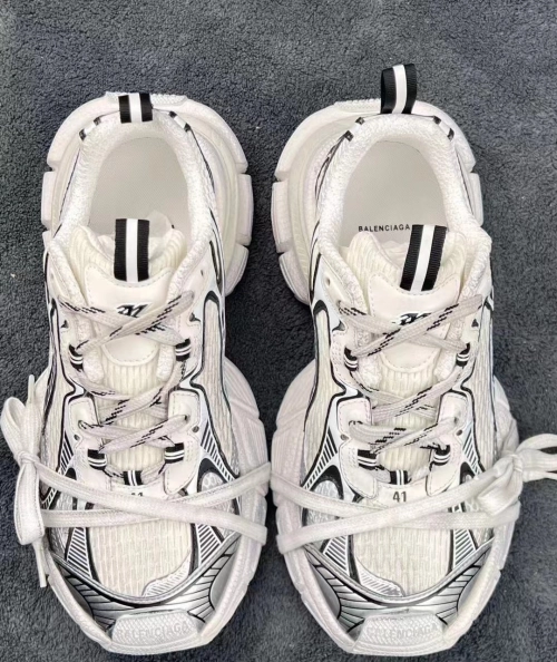 Balenciaga 10.0 White Black Silver(Distress) 734734 W3XL4 9710 review 