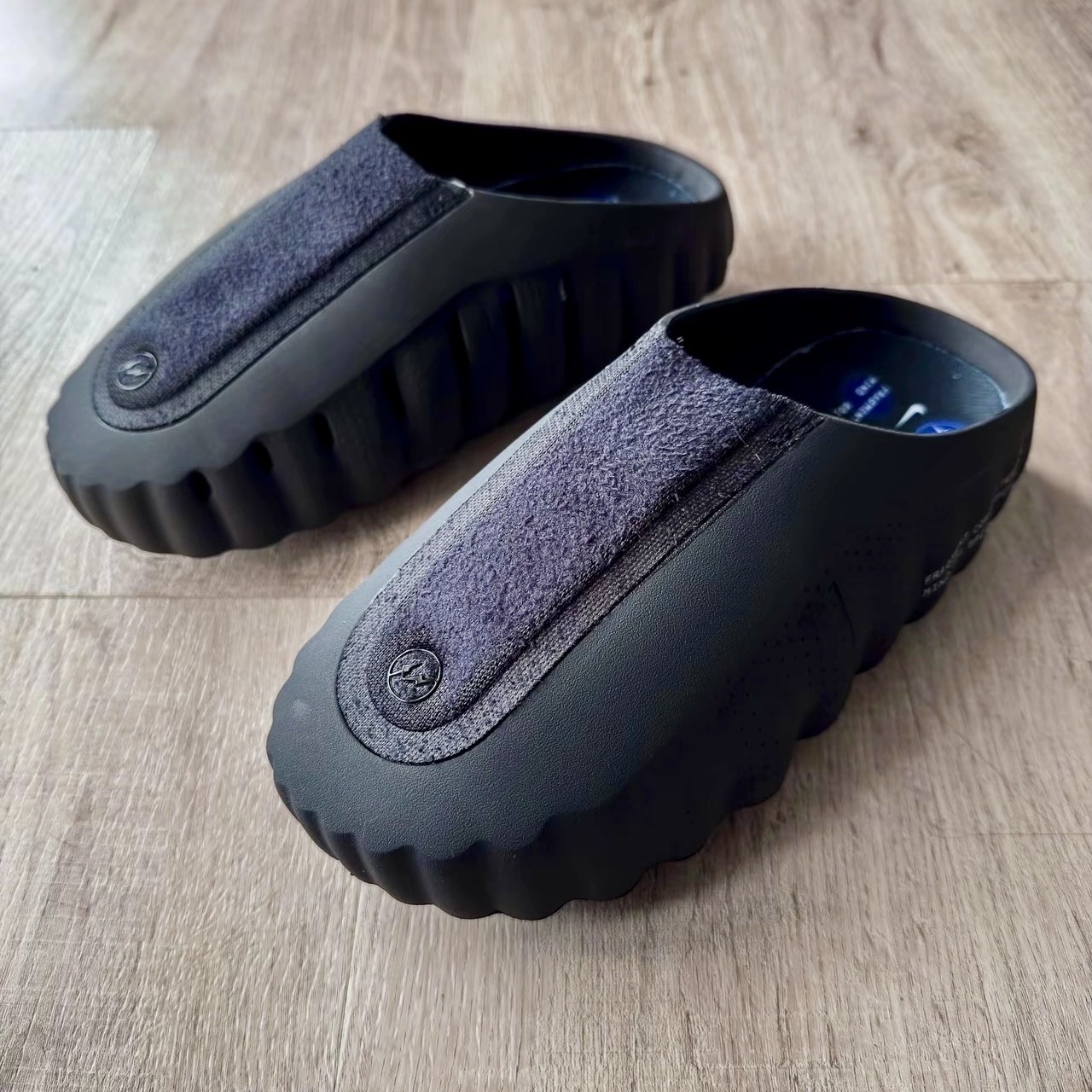 Pkgod Nike Mind 001 Slide Fragment Black IQ8502-001 review 1