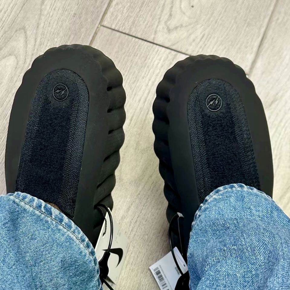 Pkgod Nike Mind 001 Slide Fragment Black IQ8502-001 review 0