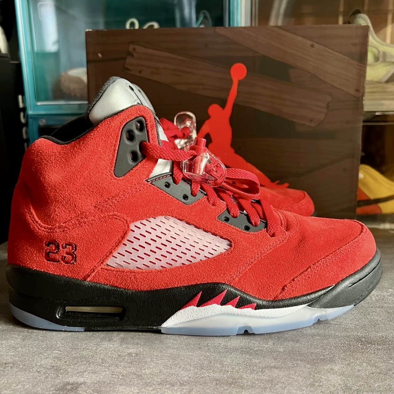 Pkgod Air Jordan 5 Retro Raging Bull Red (2021) DD0587-600 review 0