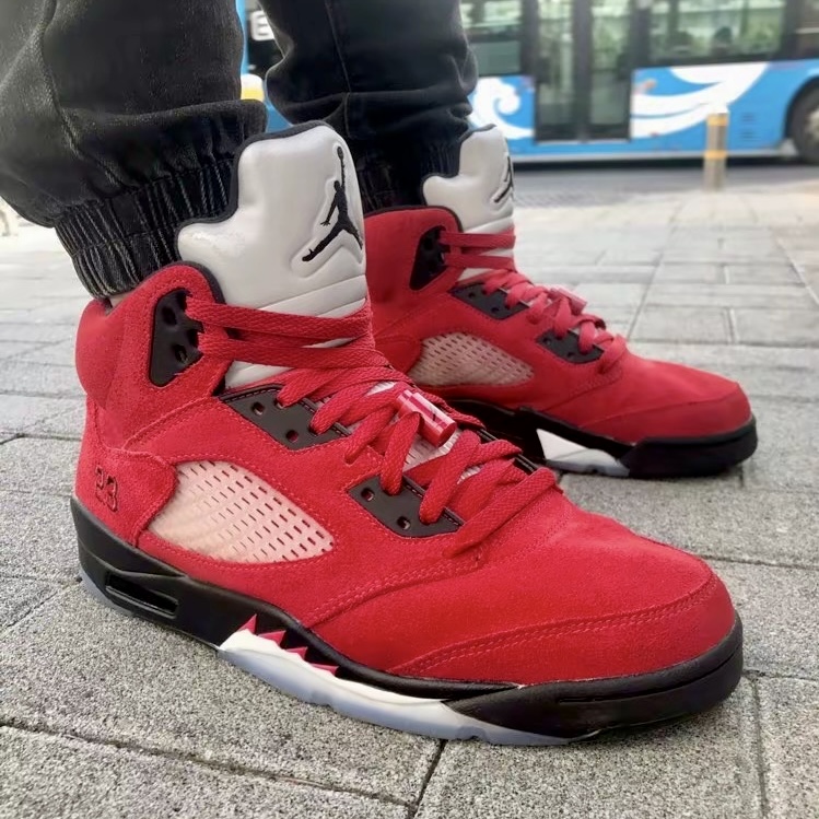 Pkgod Air Jordan 5 Retro Raging Bull Red (2021) DD0587-600 review 0