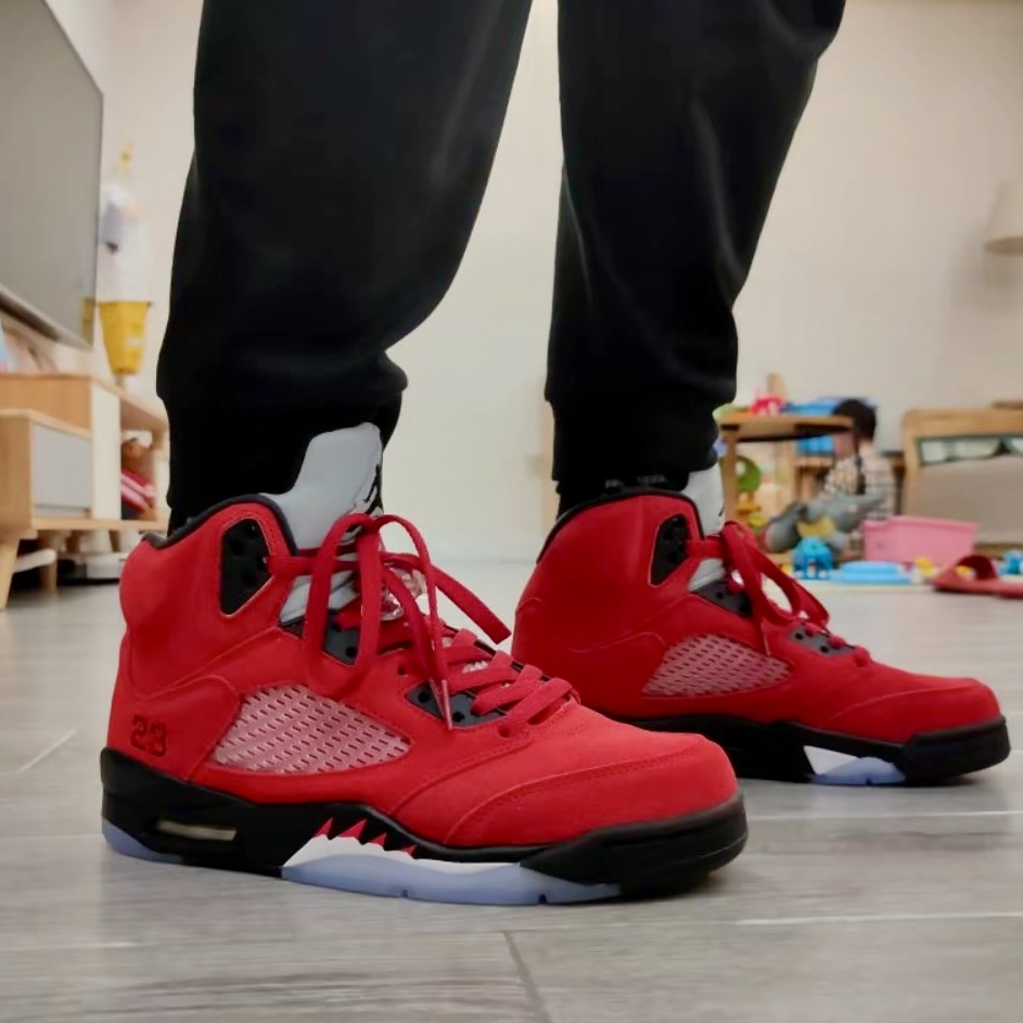 Pkgod Air Jordan 5 Retro Raging Bull Red (2021) DD0587-600 review 0