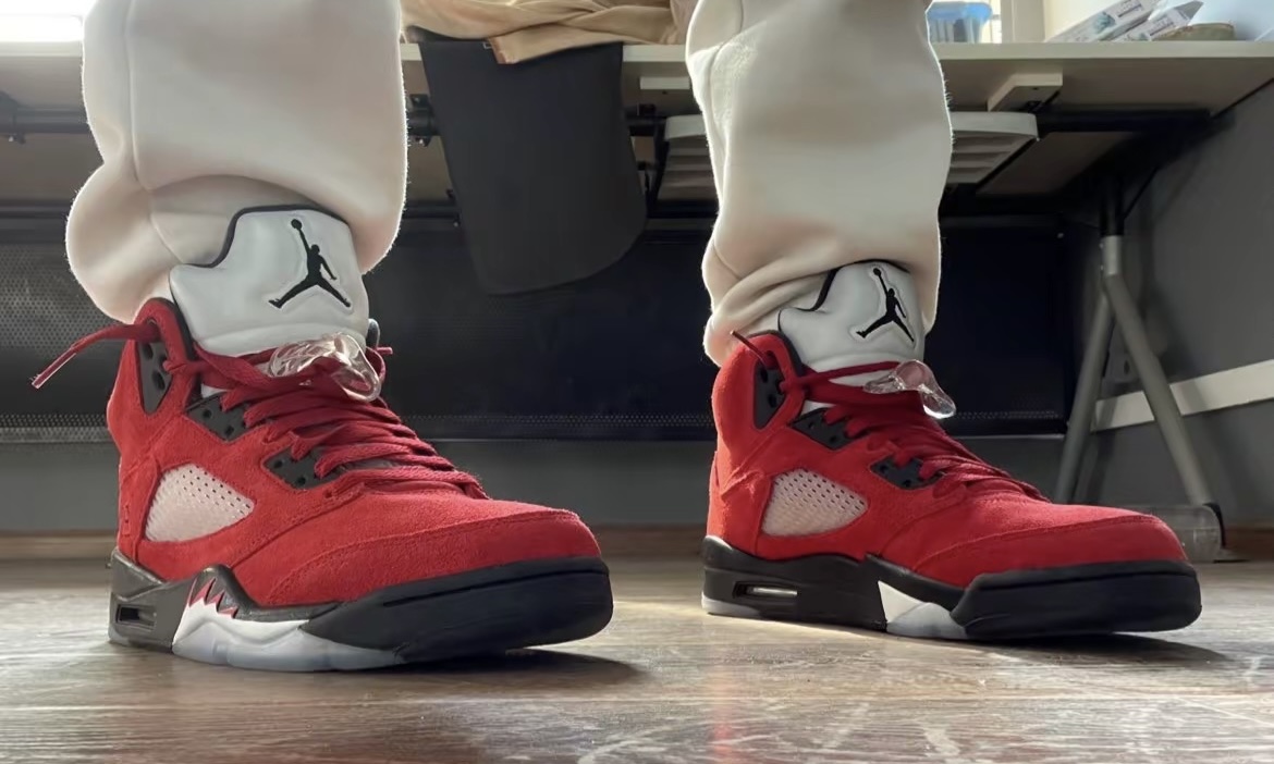 Pkgod Air Jordan 5 Retro Raging Bull Red (2021) DD0587-600 review 0