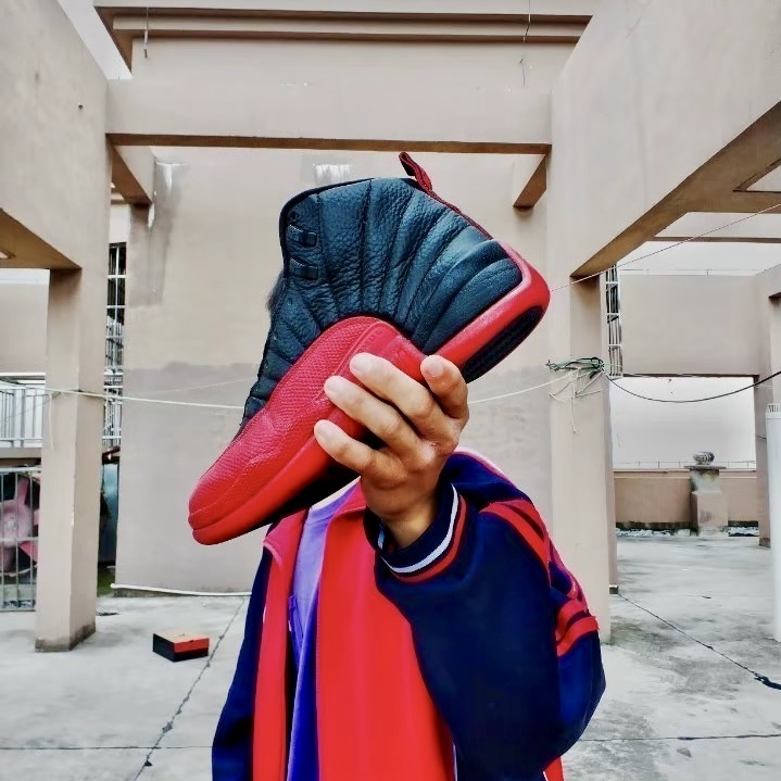 Pkgod Jordan 12 Retro Flu Game 130890-002 review Kara Owens
