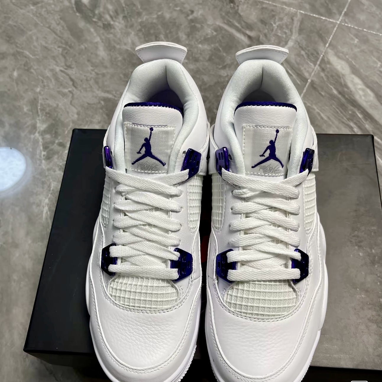 Pkgod Air Jordan 4 Retro Metallic Purple CT8527-115 review 0