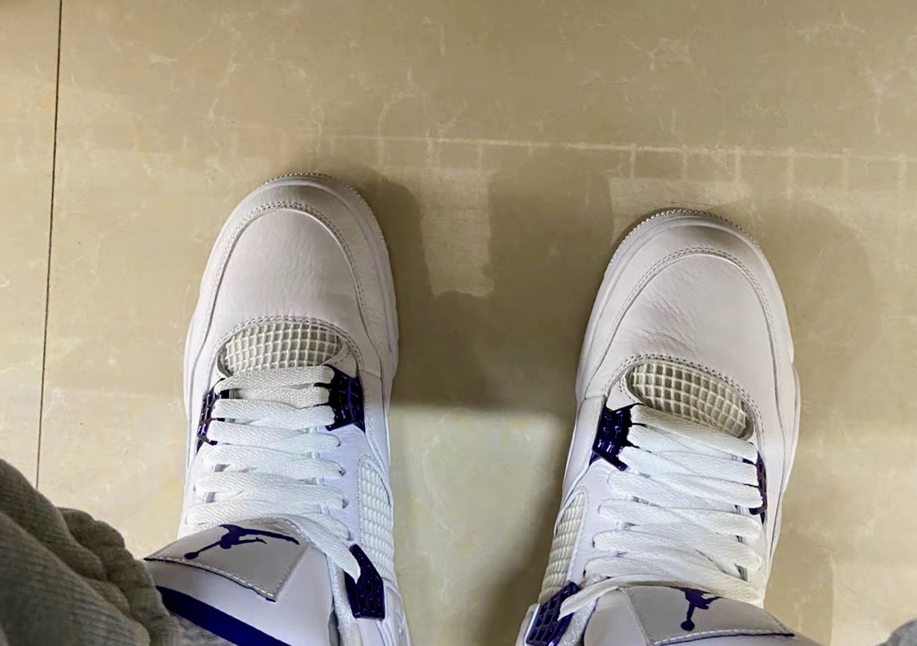 Pkgod Air Jordan 4 Retro Metallic Purple CT8527-115 review 0