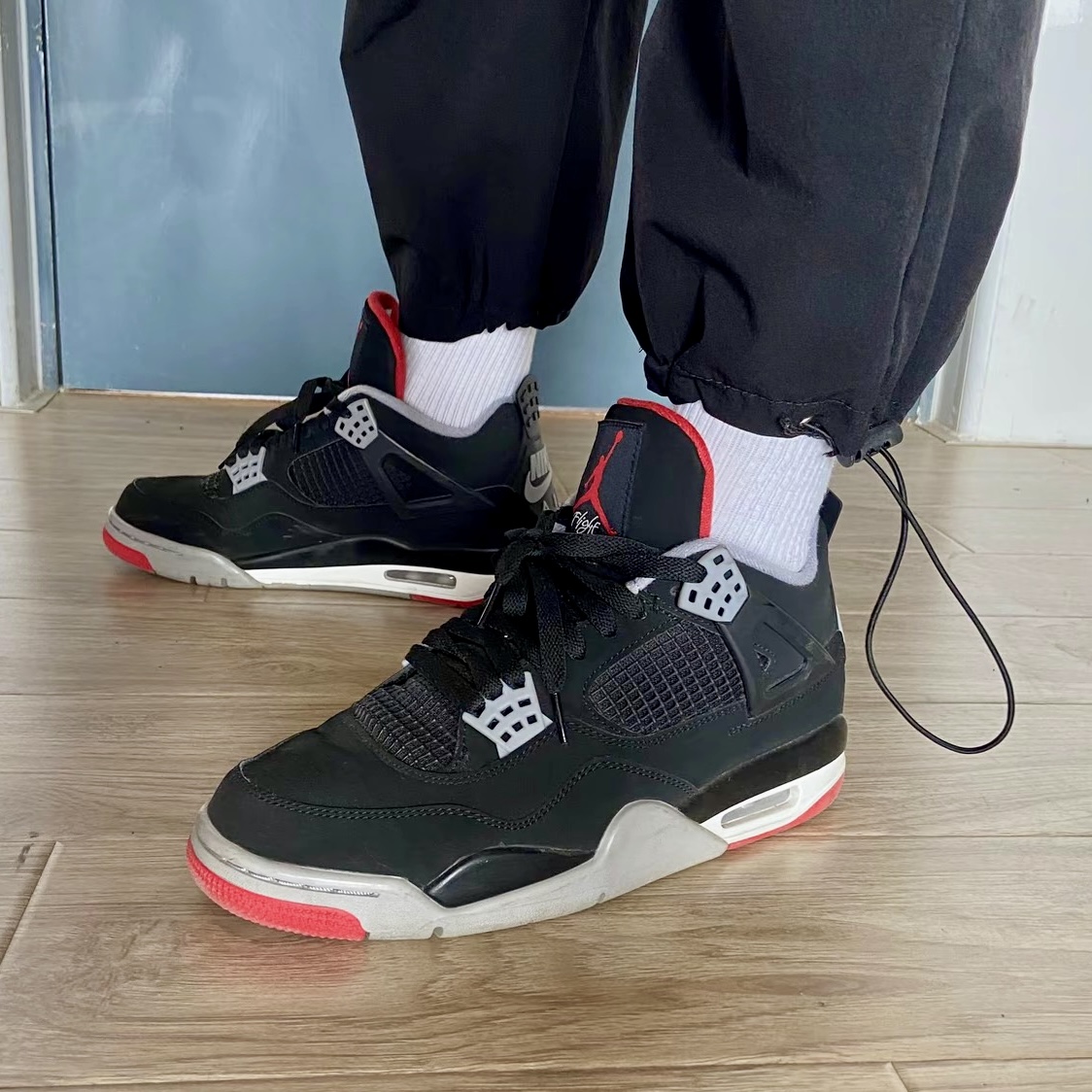 Pkgod Jordan 4 Retro Bred 308497-060 review 0