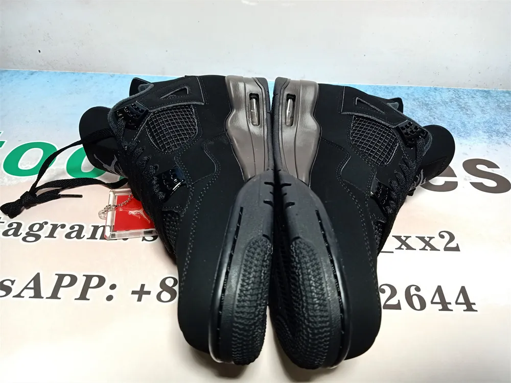 Best Air Jordan 4 Retro Black Cat QC Pictures