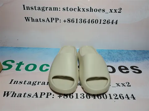 Best Pkgod adidas Yeezy Slide BONE QC Pictures