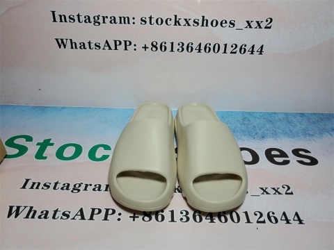 Best Pkgod adidas Yeezy Slide BONE QC Pictures