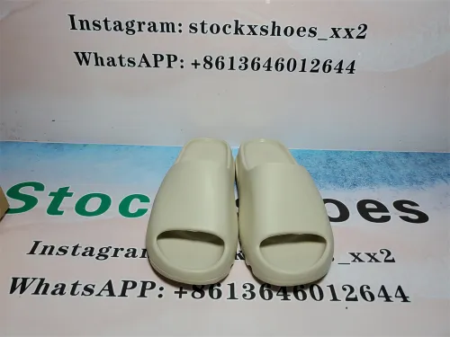 Best Pkgod adidas Yeezy Slide BONE QC Pictures