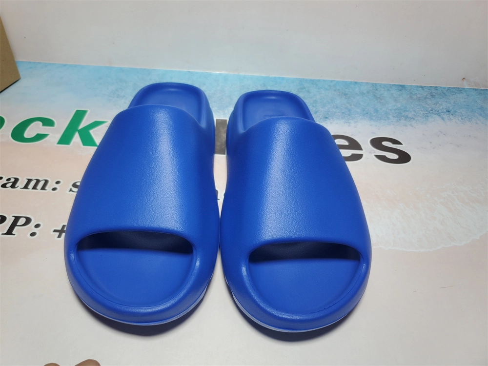 Best Pkgod adidas Yeezy Slide Azure QC Pictures