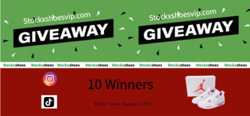 Stockxshoes August Giveaway (10 Winners)(ended)